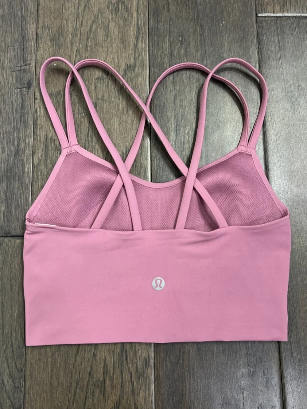 Lululemon NWOT Like a Cloud Longline Bra *Light Support, B/C Cup Velvet Dust
